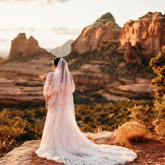 Rue de Seine Joni Wisteria dress with sleeves - Picture 3 of 16